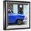 Cuba Fuerte Collection SQ - Havana Blue Car-Philippe Hugonnard-Framed Photographic Print