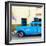 Cuba Fuerte Collection SQ - Havana Classic American Blue Car-Philippe Hugonnard-Framed Photographic Print