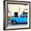 Cuba Fuerte Collection SQ - Havana Classic American Blue Car-Philippe Hugonnard-Framed Photographic Print