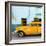 Cuba Fuerte Collection SQ - Havana Classic American Orange Car-Philippe Hugonnard-Framed Photographic Print