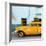 Cuba Fuerte Collection SQ - Havana Classic American Orange Car-Philippe Hugonnard-Framed Photographic Print