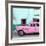 Cuba Fuerte Collection SQ - Havana Classic American Pink Car-Philippe Hugonnard-Framed Photographic Print