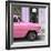 Cuba Fuerte Collection SQ - Havana Pink Car-Philippe Hugonnard-Framed Photographic Print