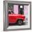 Cuba Fuerte Collection SQ - Havana Red Car-Philippe Hugonnard-Framed Photographic Print