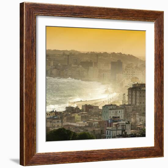 Cuba Fuerte Collection SQ - Havana Sunrise-Philippe Hugonnard-Framed Photographic Print