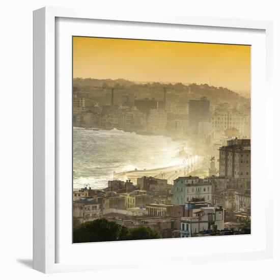 Cuba Fuerte Collection SQ - Havana Sunrise-Philippe Hugonnard-Framed Photographic Print