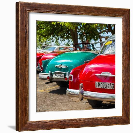 Cuba Fuerte Collection SQ - Havana Vintage Classic Cars-Philippe Hugonnard-Framed Photographic Print