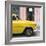 Cuba Fuerte Collection SQ - Havana Yellow Car-Philippe Hugonnard-Framed Photographic Print