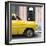 Cuba Fuerte Collection SQ - Havana Yellow Car-Philippe Hugonnard-Framed Photographic Print