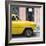 Cuba Fuerte Collection SQ - Havana Yellow Car-Philippe Hugonnard-Framed Photographic Print