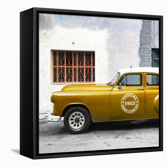 Cuba Fuerte Collection SQ - Honey Pontiac 1953 Original Classic Car-Philippe Hugonnard-Framed Stretched Canvas