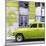 Cuba Fuerte Collection SQ - Lime Green Classic American Car-Philippe Hugonnard-Mounted Photographic Print