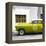 Cuba Fuerte Collection SQ - Lime Green Pontiac 1953 Original Classic Car-Philippe Hugonnard-Framed Stretched Canvas