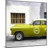Cuba Fuerte Collection SQ - Lime Green Pontiac 1953 Original Classic Car-Philippe Hugonnard-Mounted Photographic Print