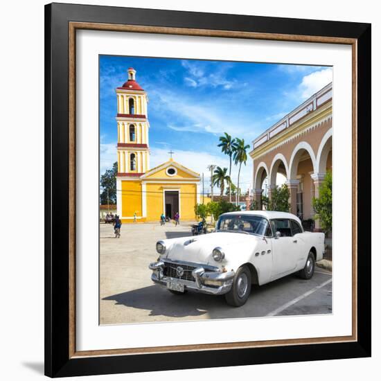 Cuba Fuerte Collection SQ - Main square of Santa Clara-Philippe Hugonnard-Framed Photographic Print