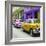 Cuba Fuerte Collection SQ - Old Cars Chevrolet Yellow and Pink-Philippe Hugonnard-Framed Photographic Print