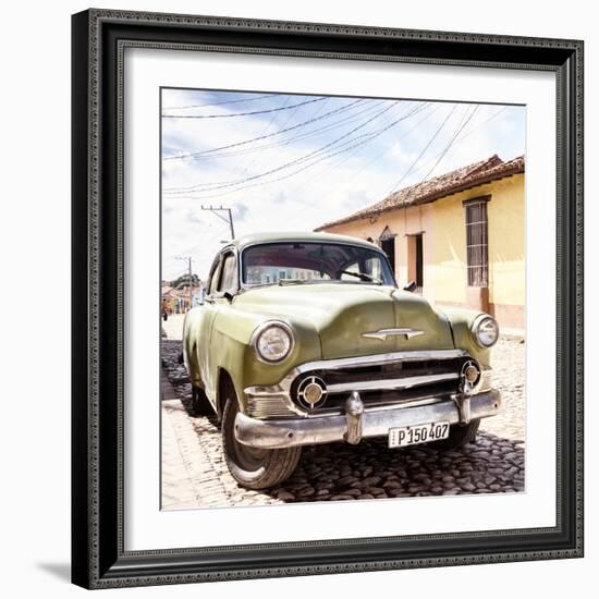 Cuba Fuerte Collection SQ - Old Cuban Chevy II-Philippe Hugonnard-Framed Photographic Print