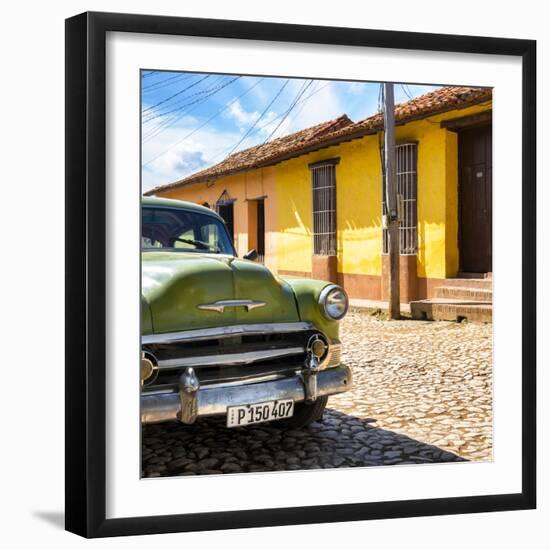 Cuba Fuerte Collection SQ - Old Cuban Chevy III-Philippe Hugonnard-Framed Photographic Print