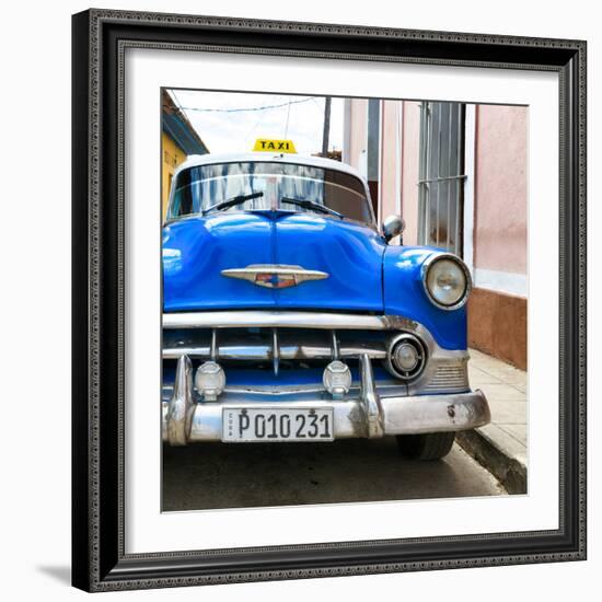 Cuba Fuerte Collection SQ - Old Cuban Taxi-Philippe Hugonnard-Framed Photographic Print