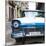 Cuba Fuerte Collection SQ - Old Ford Blue Car-Philippe Hugonnard-Mounted Photographic Print