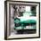 Cuba Fuerte Collection SQ - Old Ford Green Car-Philippe Hugonnard-Framed Photographic Print