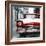 Cuba Fuerte Collection SQ - Old Ford Red Car-Philippe Hugonnard-Framed Photographic Print