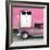 Cuba Fuerte Collection SQ - Old Pink Car-Philippe Hugonnard-Framed Photographic Print