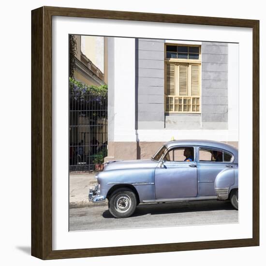 Cuba Fuerte Collection SQ - Old Taxi-Philippe Hugonnard-Framed Photographic Print