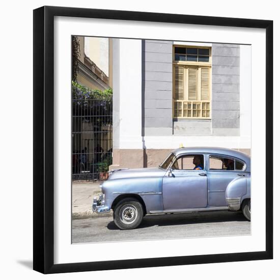 Cuba Fuerte Collection SQ - Old Taxi-Philippe Hugonnard-Framed Photographic Print