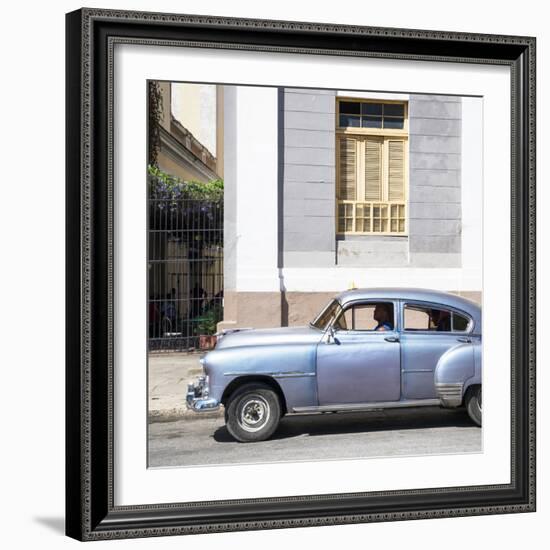 Cuba Fuerte Collection SQ - Old Taxi-Philippe Hugonnard-Framed Photographic Print