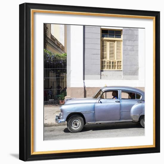 Cuba Fuerte Collection SQ - Old Taxi-Philippe Hugonnard-Framed Photographic Print