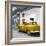 Cuba Fuerte Collection SQ - Orange Taxi Pontiac 1953-Philippe Hugonnard-Framed Photographic Print