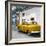 Cuba Fuerte Collection SQ - Orange Taxi Pontiac 1953-Philippe Hugonnard-Framed Photographic Print