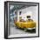 Cuba Fuerte Collection SQ - Orange Taxi Pontiac 1953-Philippe Hugonnard-Framed Premium Photographic Print