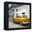 Cuba Fuerte Collection SQ - Orange Taxi Pontiac 1953-Philippe Hugonnard-Framed Stretched Canvas