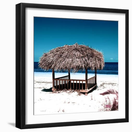 Cuba Fuerte Collection SQ - Paradise Beach II-Philippe Hugonnard-Framed Photographic Print