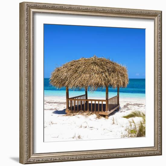 Cuba Fuerte Collection SQ - Paradise Beach-Philippe Hugonnard-Framed Photographic Print
