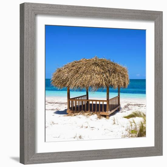 Cuba Fuerte Collection SQ - Paradise Beach-Philippe Hugonnard-Framed Photographic Print