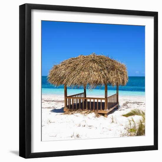 Cuba Fuerte Collection SQ - Paradise Beach-Philippe Hugonnard-Framed Photographic Print