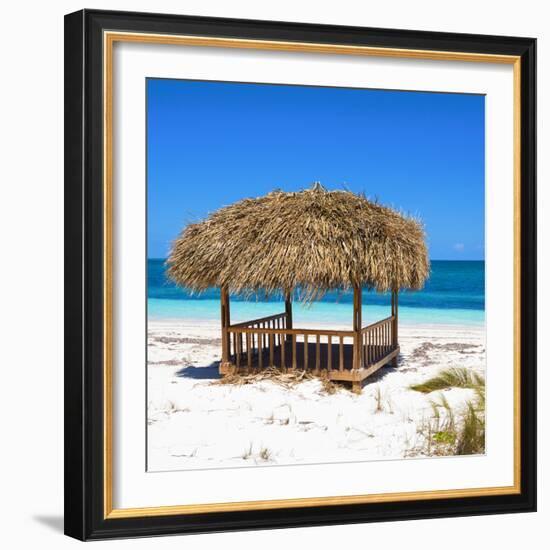 Cuba Fuerte Collection SQ - Paradise Beach-Philippe Hugonnard-Framed Photographic Print