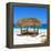 Cuba Fuerte Collection SQ - Paradise Beach-Philippe Hugonnard-Framed Stretched Canvas