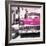 Cuba Fuerte Collection SQ - Pink Chevy-Philippe Hugonnard-Framed Photographic Print