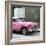 Cuba Fuerte Collection SQ - Pink Chevy-Philippe Hugonnard-Framed Photographic Print