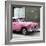 Cuba Fuerte Collection SQ - Pink Chevy-Philippe Hugonnard-Framed Photographic Print