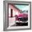 Cuba Fuerte Collection SQ - Pink Classic Car 1955 Chevy-Philippe Hugonnard-Framed Photographic Print