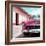 Cuba Fuerte Collection SQ - Pink Classic Car 1955 Chevy-Philippe Hugonnard-Framed Photographic Print