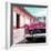 Cuba Fuerte Collection SQ - Pink Classic Car 1955 Chevy-Philippe Hugonnard-Framed Photographic Print