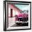 Cuba Fuerte Collection SQ - Pink Classic Car 1955 Chevy-Philippe Hugonnard-Framed Photographic Print