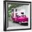 Cuba Fuerte Collection SQ - Pink Taxi Pontiac 1953-Philippe Hugonnard-Framed Photographic Print
