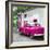 Cuba Fuerte Collection SQ - Pink Taxi Pontiac 1953-Philippe Hugonnard-Framed Photographic Print